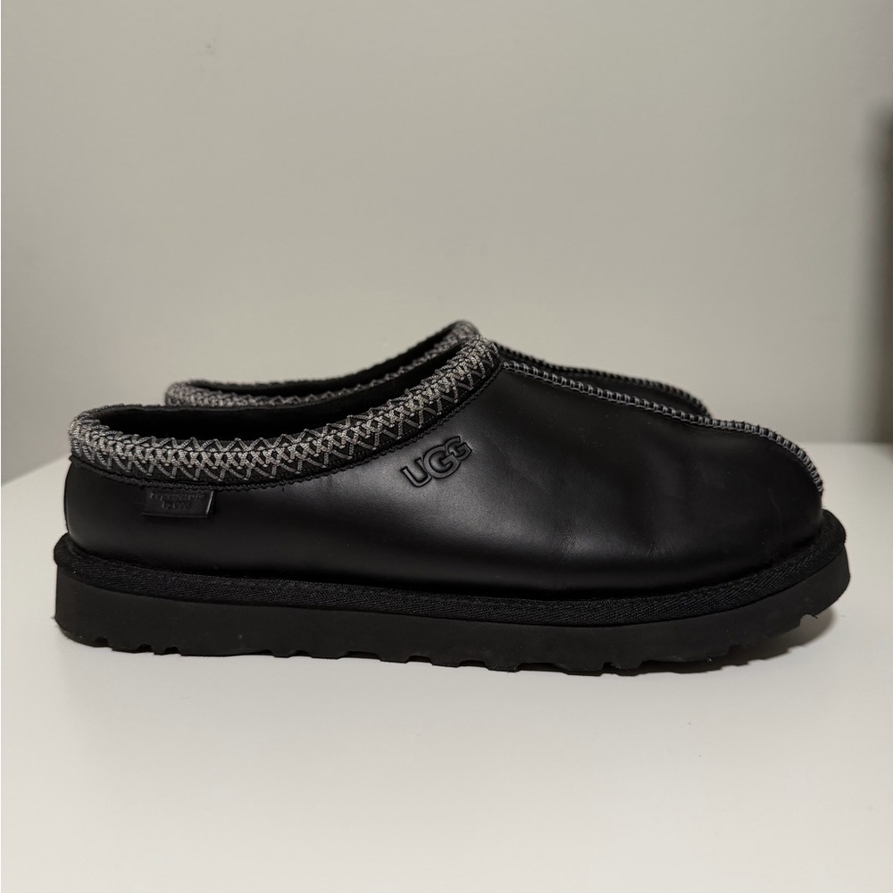 UGG Men's Black Slip-On Loafers